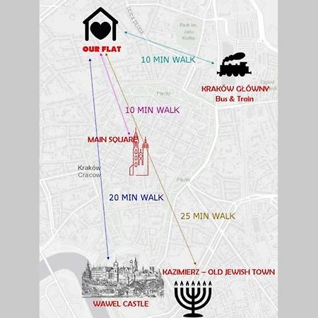 קרקוב Corner 5 I Old Town I Cosy Studio מראה חיצוני תמונה